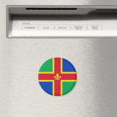Vlag van Lincolnshire Magneet (Insitu (Vaatwasser))