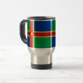 Vlag van Lincolnshire Reisbeker (Voorkant links)