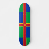 Vlag van Lincolnshire Skateboard (Voorkant)