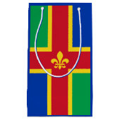 Vlag van Lincolnshire Small Gift Bag Klein Cadeauzakje (Voorkant)