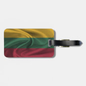 Vlag van Litouwen Bagagelabel (Achterkant horizontaal)