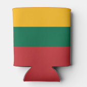 Vlag van Litouwen Blikjeskoeler (Achterkant)
