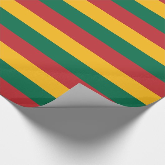 Vlag van Litouwen Cadeaupapier (Hoek)