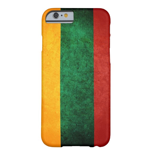 Vlag van Litouwen Case-Mate iPhone Case (Achterkant)
