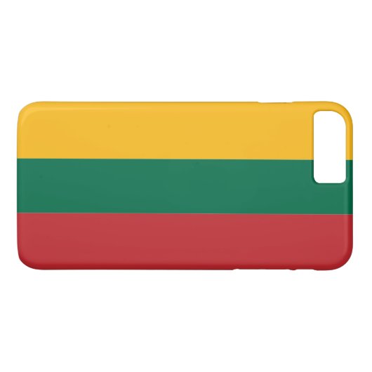 Vlag van Litouwen Case-Mate iPhone Case (Achterkant (Horizontaal))