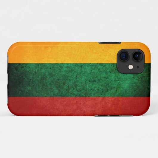 Vlag van Litouwen Case-Mate iPhone Case (Achterkant (horizontaal))
