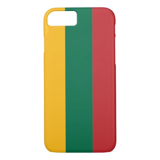 Vlag van Litouwen Case-Mate iPhone Case (Achterkant)