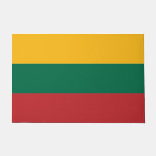 Vlag van Litouwen Deurmat (Voorkant)