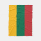 Vlag van Litouwen Fleece Deken (Voorkant)