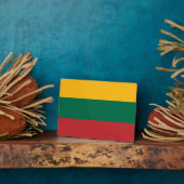 Vlag van Litouwen Fotoplaat (Zijkant)