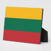 Vlag van Litouwen Fotoplaat (Zijkant)
