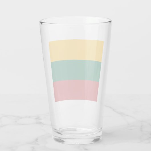Vlag van Litouwen Glas (Achterkant)