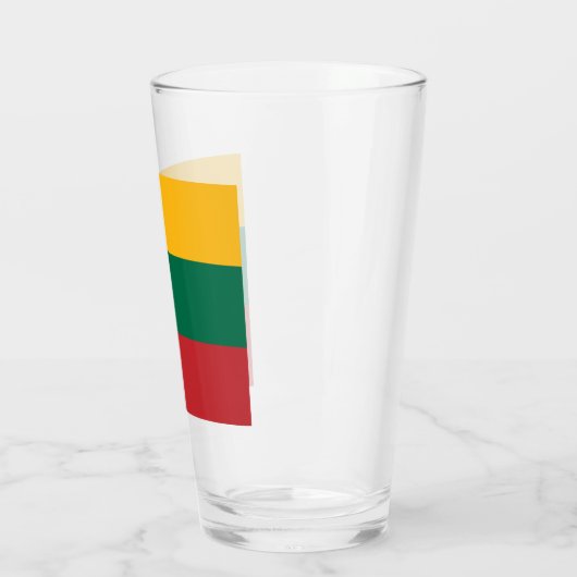 Vlag van Litouwen Glas (Links)