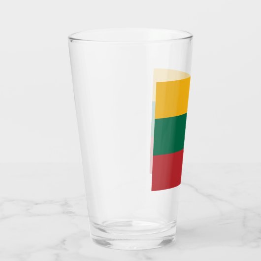 Vlag van Litouwen Glas (Rechts)