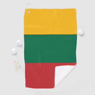 Vlag van Litouwen Golfhanddoek