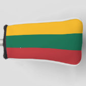 Vlag van Litouwen Golfheadcover (Voorkant)