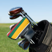 Vlag van Litouwen Golfheadcover (Insitu)