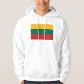 Vlag van Litouwen Hoodie (Voorkant)
