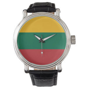 Vlag van Litouwen Horloge