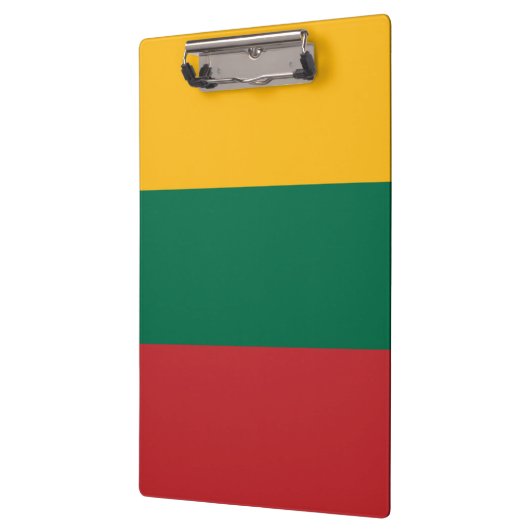 Vlag van Litouwen Klembord (Links)