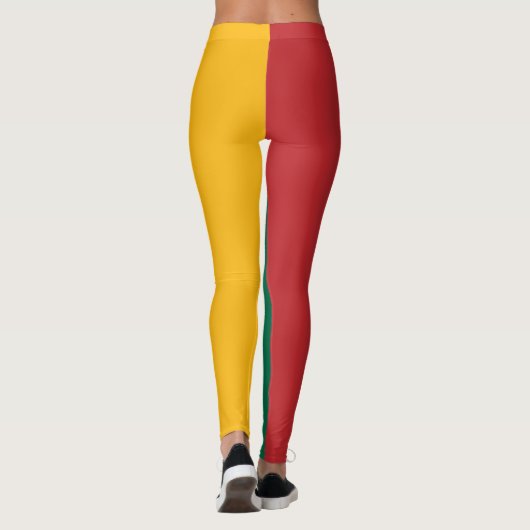 Vlag van Litouwen Leggings (Achterkant)