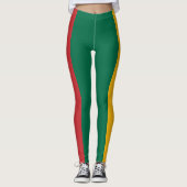 Vlag van Litouwen Leggings (Voorkant)