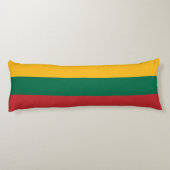 Vlag van Litouwen Lichaamskussen (Achterkant)