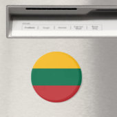 Vlag van Litouwen Magneet (Insitu (Vaatwasser))