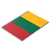 Vlag van Litouwen Notitieboek (Linkerzijde)