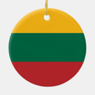 Vlag van Litouwen Ornament