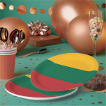 Vlag van Litouwen Papieren Bordje<br><div class="desc">Een ideaal cadeau voor iedereen die patriottisch is voor zijn land!</div>