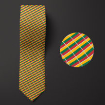 Vlag van Litouwen Patroon Necktie benadrukt de n
