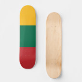 Vlag van Litouwen Persoonlijk Skateboard (Voorkant)