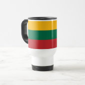 Vlag van Litouwen Reisbeker (Voorkant links)