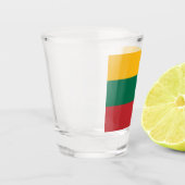 Vlag van Litouwen Shot Glas (Links)