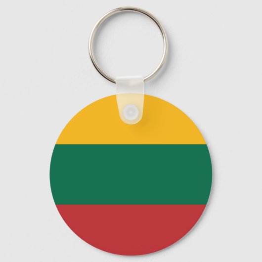 Vlag van Litouwen Sleutelhanger (Voorkant)