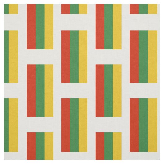 Vlag van Litouwen Stof (Swatch)