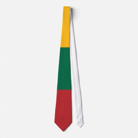 Vlag van Litouwen Stropdas (Voorkant)