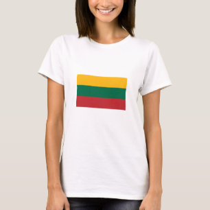 Vlag van Litouwen T-shirt
