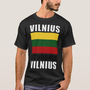 Vlag van Litouwen T-shirt