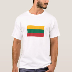 Vlag van Litouwen T-shirt