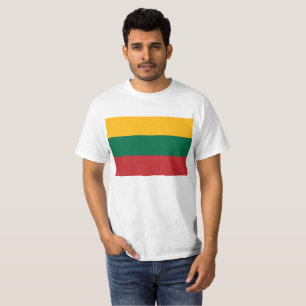 Vlag van Litouwen T-shirt