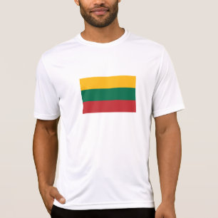 Vlag van Litouwen T-shirt