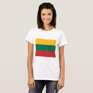 Vlag van Litouwen T-shirt