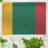 Vlag van Litouwen Theedoek (Gevouwen)