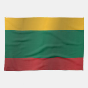 Vlag van Litouwen Theedoek
