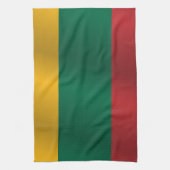 Vlag van Litouwen Theedoek (Verticaal)
