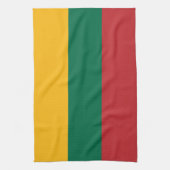 Vlag van Litouwen Theedoek (Verticaal)