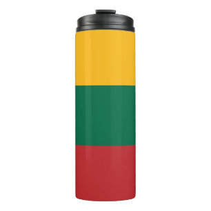Vlag van Litouwen Thermosbeker