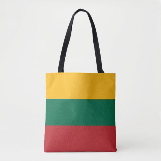 Vlag van Litouwen Tote Bag (Voorkant)